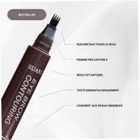 Stylo à Sourcils effet microblading Waterproof – Définition Naturelle